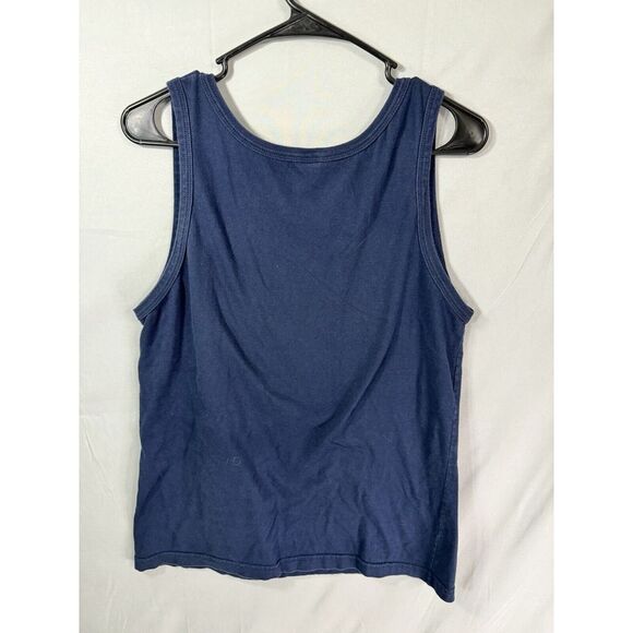 Bayside Tank Top, Navy, Medium - Picture 2 of 4